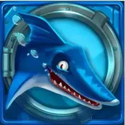 Blauer Delfin