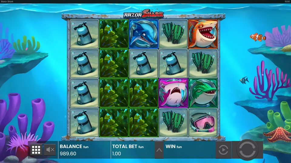Razor Shark Nudge & Reveal Feature – bezahlende Symbole enthüllt